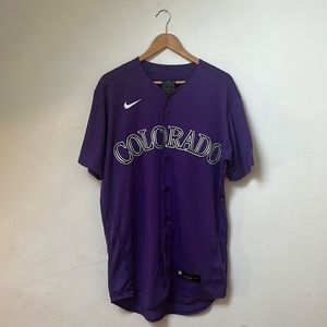 Colorado Rockies Authentic Away Jersey